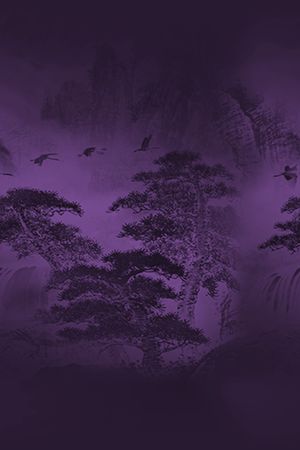 仙鹤印花花型图片