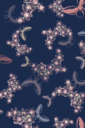 花卉印花花型图片