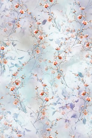 花卉印花花型图片