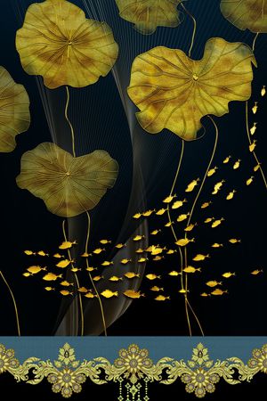 定位花印花花型图片