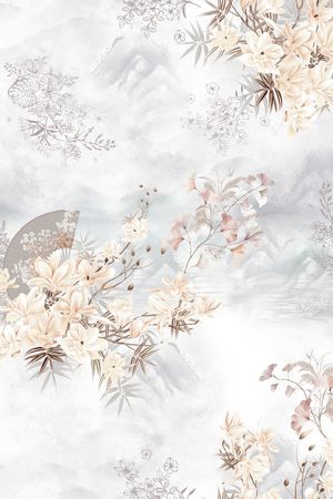 扎染花型印花花型图片