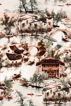 建筑印花花型图片