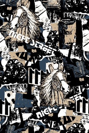 动物印花花型图片