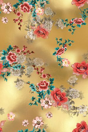 香云纱印花花型图片