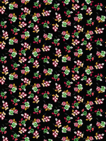 小碎花印花花型图片