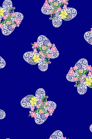 数码花型印花花型图片