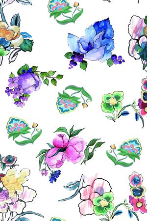 时尚印花花型图片