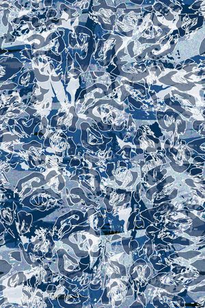 肌理印花花型图片