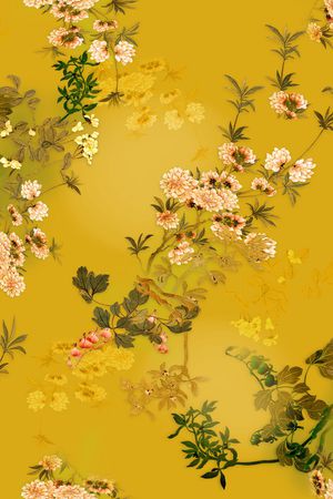 花卉印花花型图片