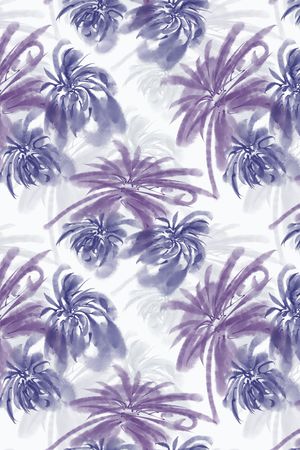 笔触印花花型图片