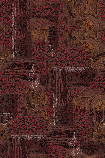 字母印花花型图片
