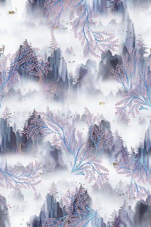 民族风印花花型图片