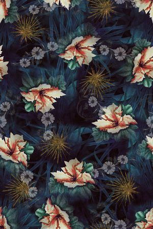 香云纱印花花型图片