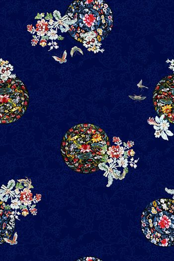 几何印花花型图片