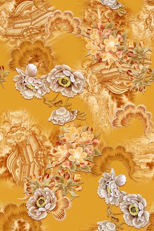 女装印花花型图片