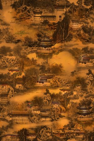 山印花花型图片