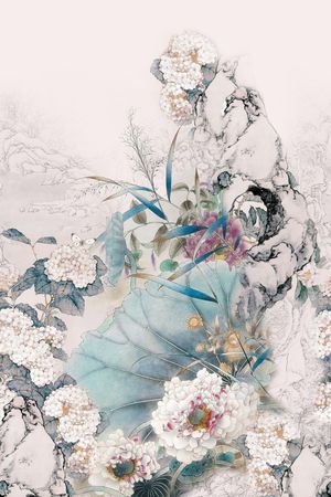 定位花印花花型图片