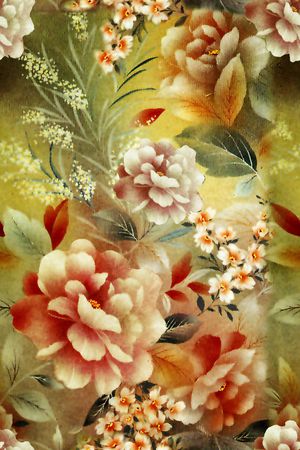 花卉印花花型图片