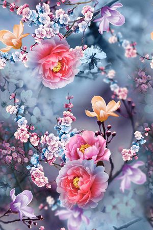 女装印花花型图片