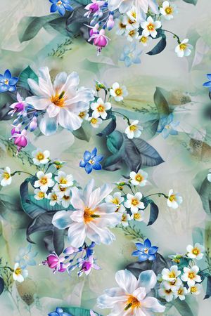 女装印花花型图片