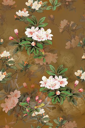 花卉印花花型图片