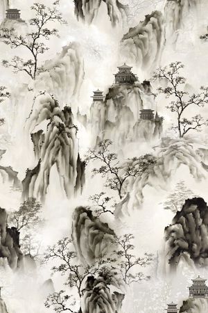 香云纱印花花型图片