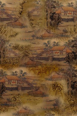 香云纱印花花型图片