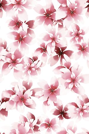 花卉印花花型图片