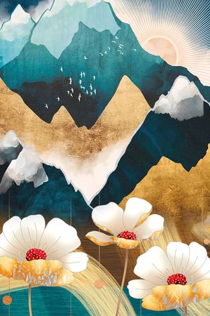 香云纱印花花型图片
