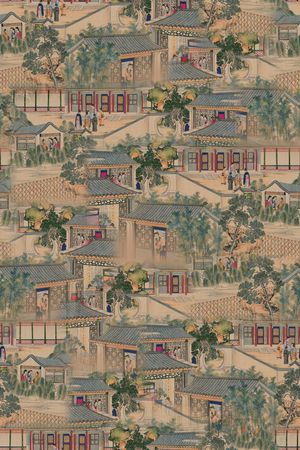香云纱印花花型图片