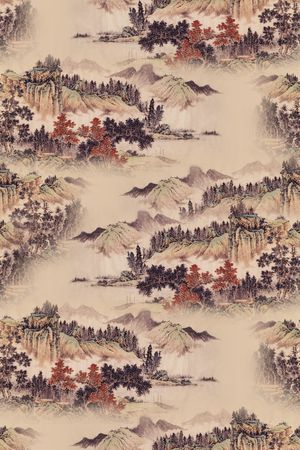 香云纱印花花型图片