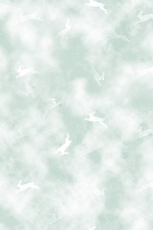 水彩印花花型图片