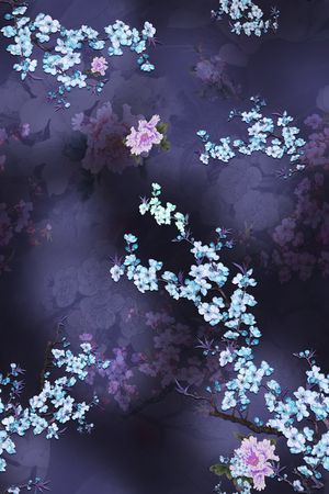 花卉印花花型图片