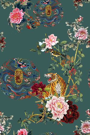 女装印花花型图片