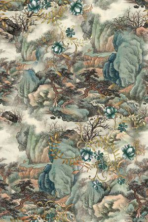 花卉印花花型图片