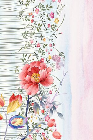 定位花印花花型图片