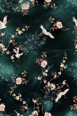 花卉印花花型图片