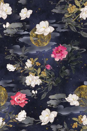 数码花型印花花型图片