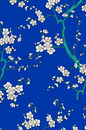 梅花印花花型图片