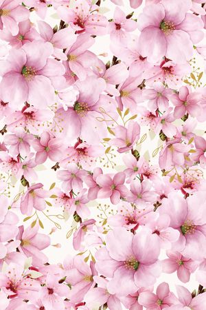 简约印花花型图片