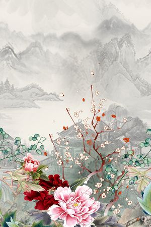香云纱印花花型图片