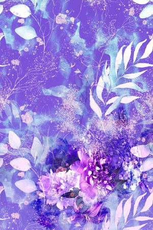 定位花印花花型图片