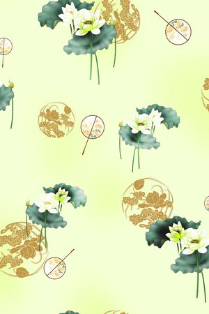 花卉印花花型图片