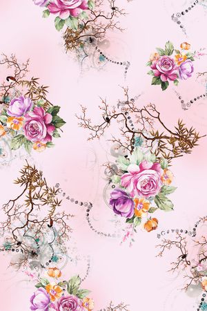 花卉印花花型图片