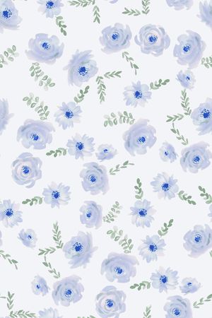 绿植树叶印花花型图片