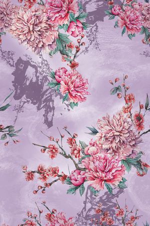 花卉印花花型图片