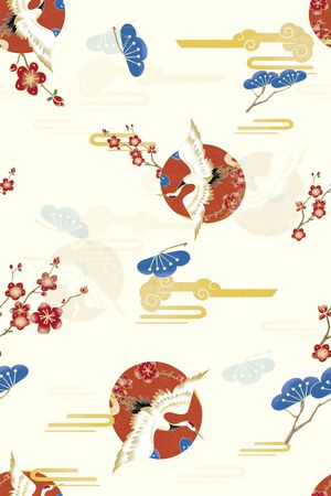 花卉印花花型图片