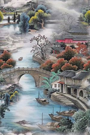 花卉印花花型图片