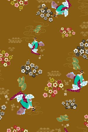 花卉印花花型图片