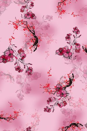 花卉印花花型图片